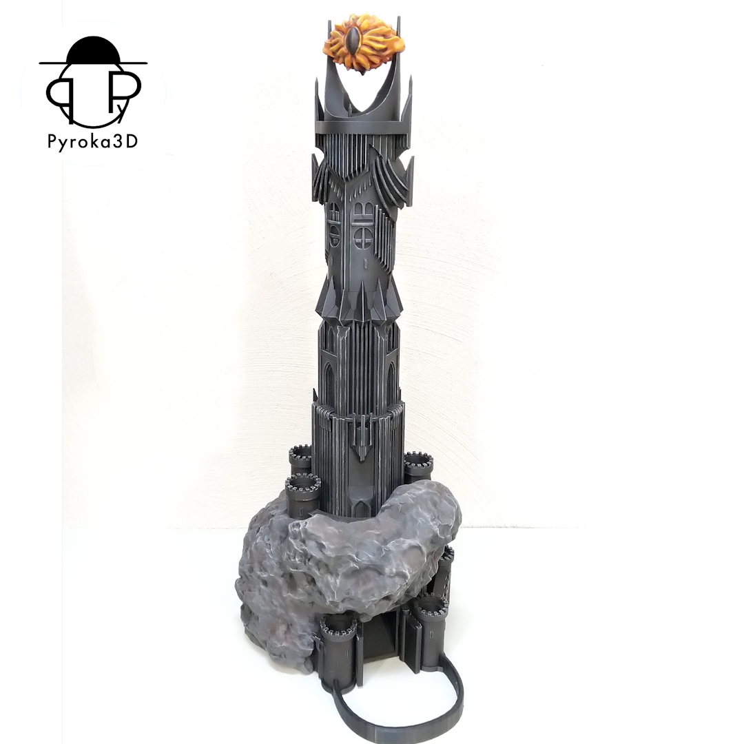 Mordor Würfel Turm - Der Herr der Ringe Barad-dûr - (unbemalt)