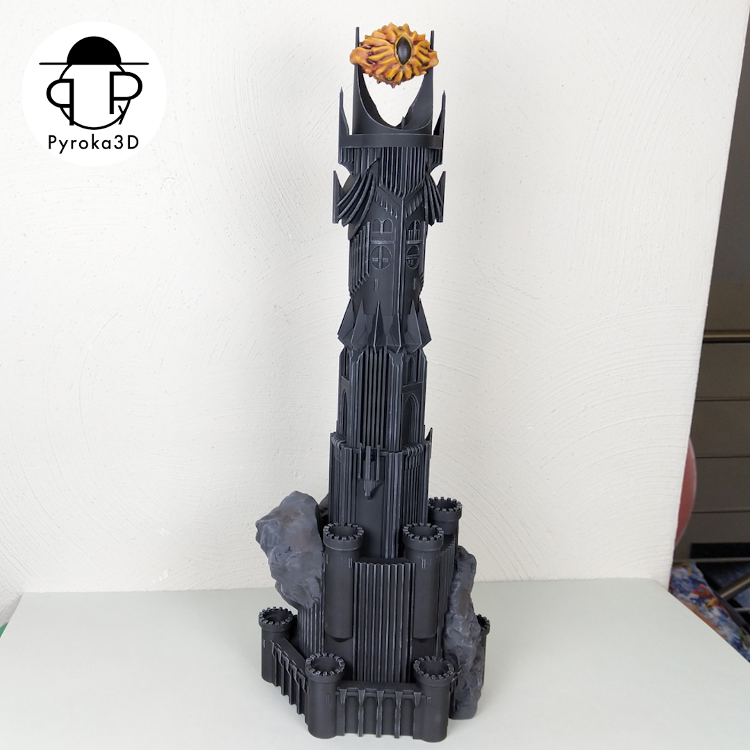 Mordor Würfel Turm - Der Herr der Ringe Barad-dûr - (unbemalt)