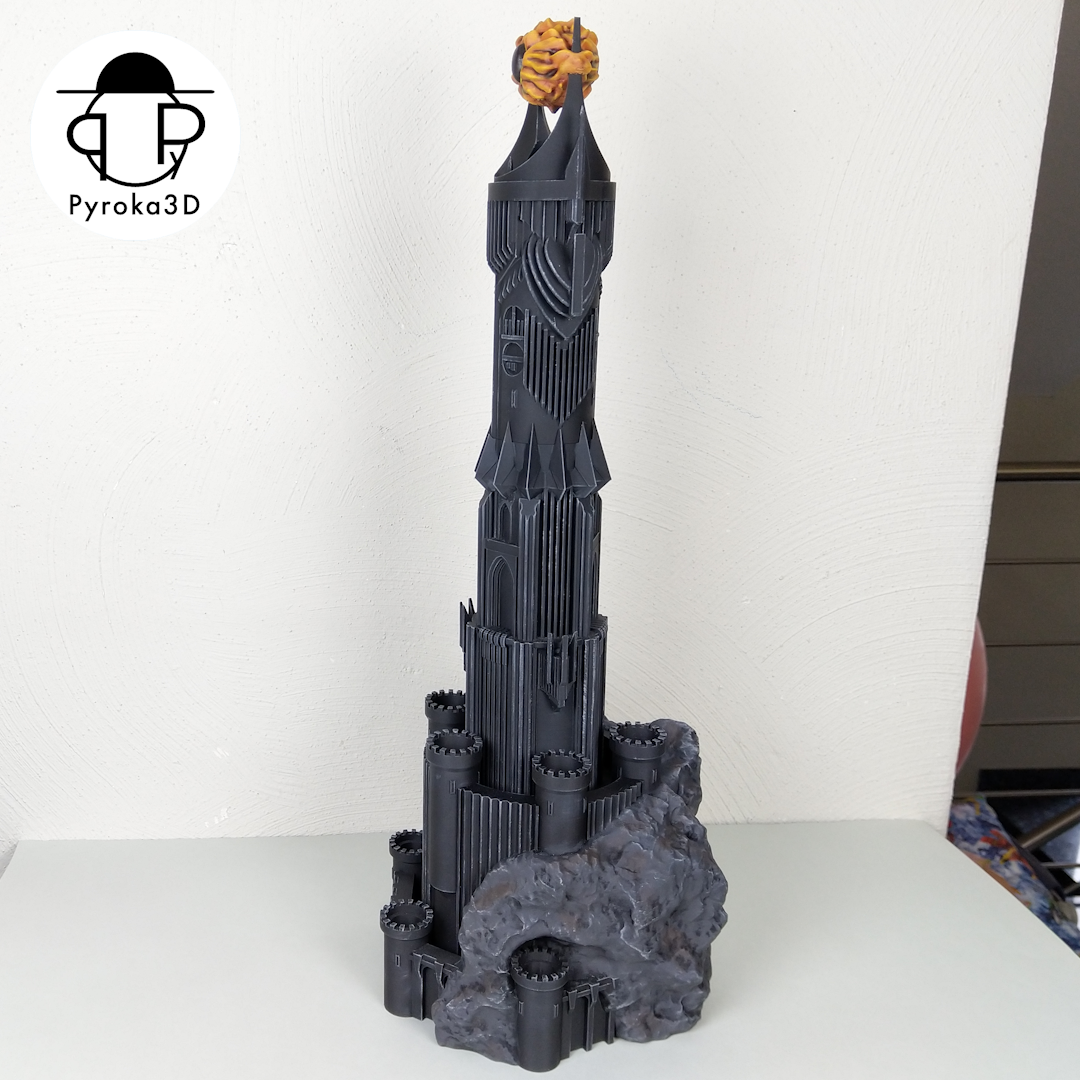 Mordor Würfel Turm - Der Herr der Ringe Barad-dûr - (unbemalt)