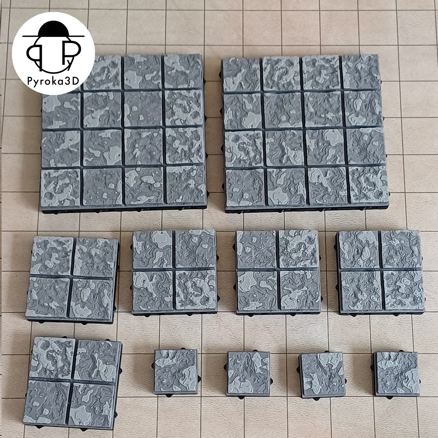 Bodenplatten Erweiterungspaket - Höhlen Dungeon Tiles
