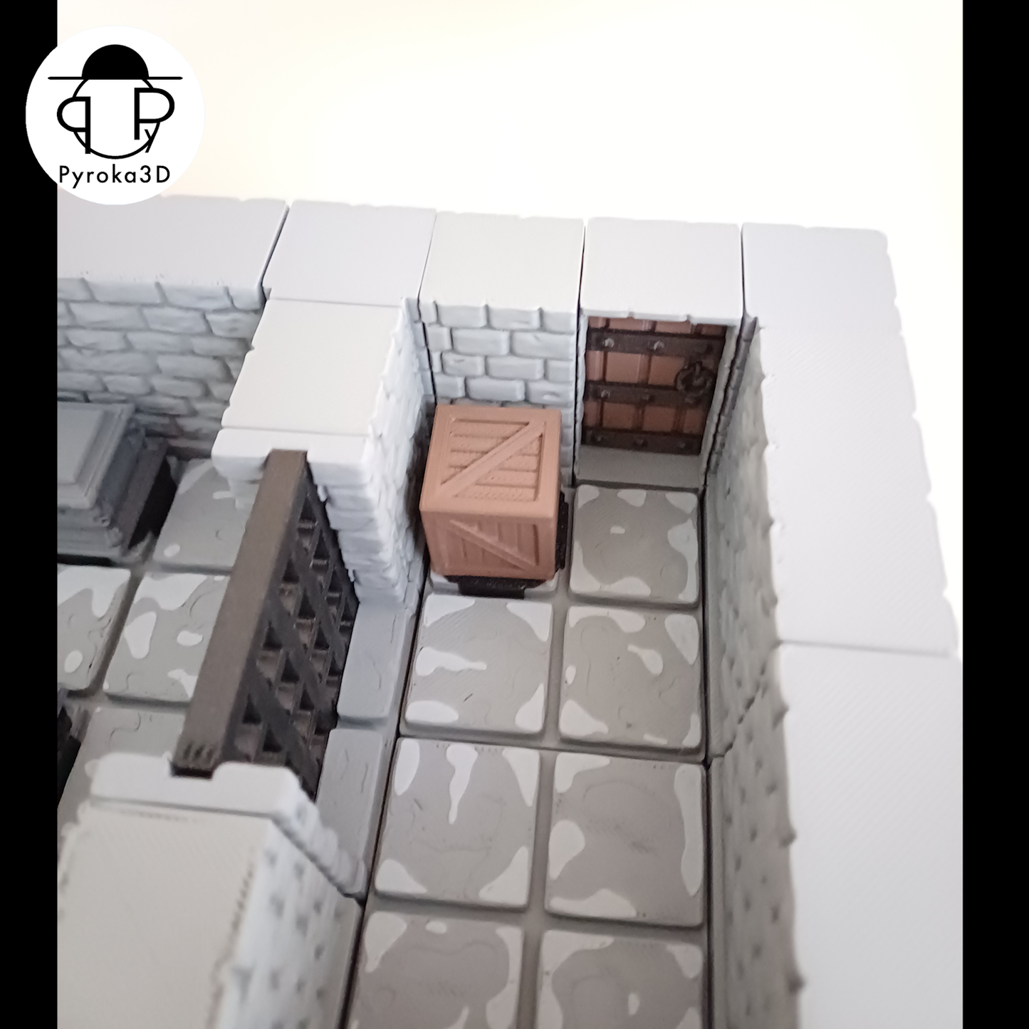 Classic Dungeon Tiles Starterset | Magnetisches Modulares Tabletop Terrain für D&D & TTRPG