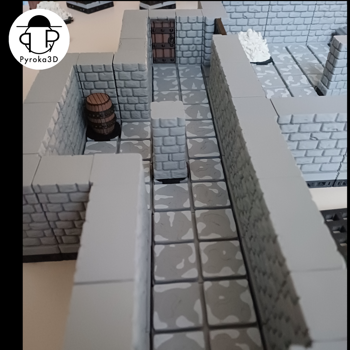 Classic Dungeon Tiles Starterset | Magnetisches Modulares Tabletop Terrain für D&D & TTRPG